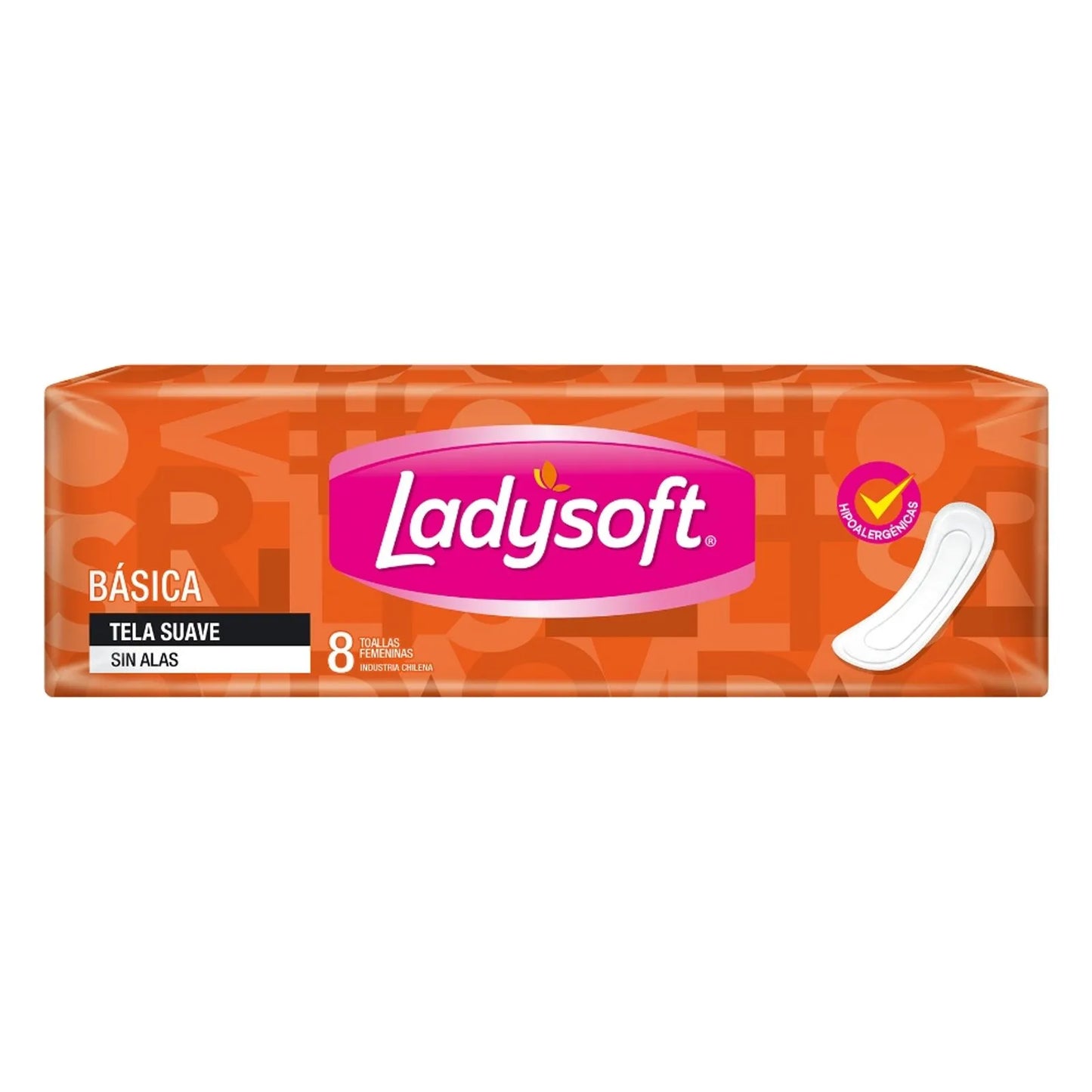 Toallitas Higiénicas Ladysoft Diario Clásica 8 un.