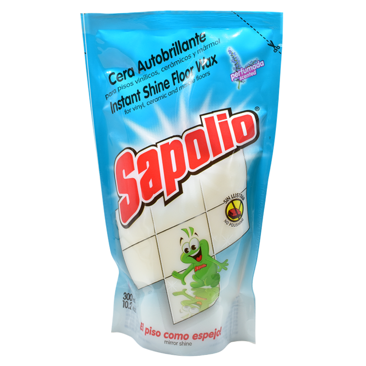 Cera Líquida Autobrillante Sapolio 300 mL