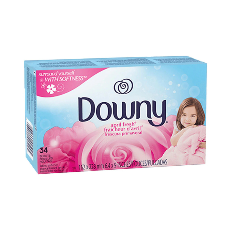 Toallitas Suavizante para Secadora Downy April Fresh 34 un