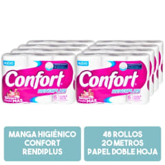 Papel Higiénico Confort Doble Hoja
