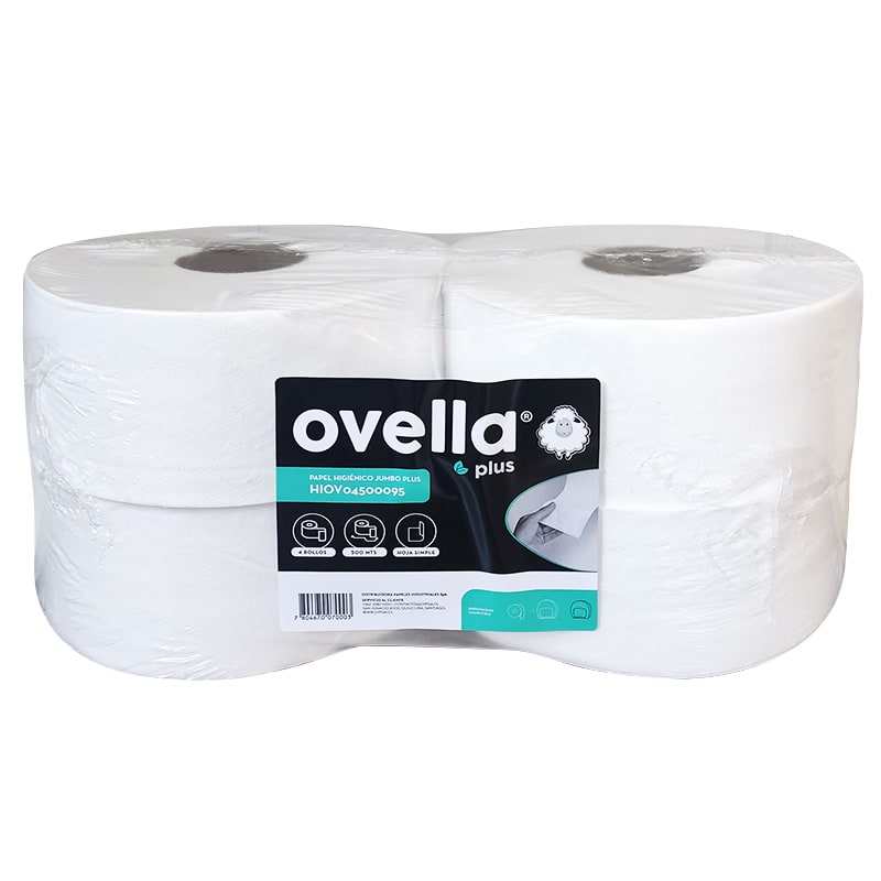 Papel higiénico Ovella 4x500m