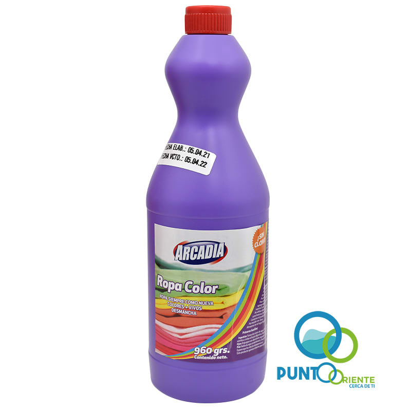 Quitamanchas Arcadia ropa blanca y color