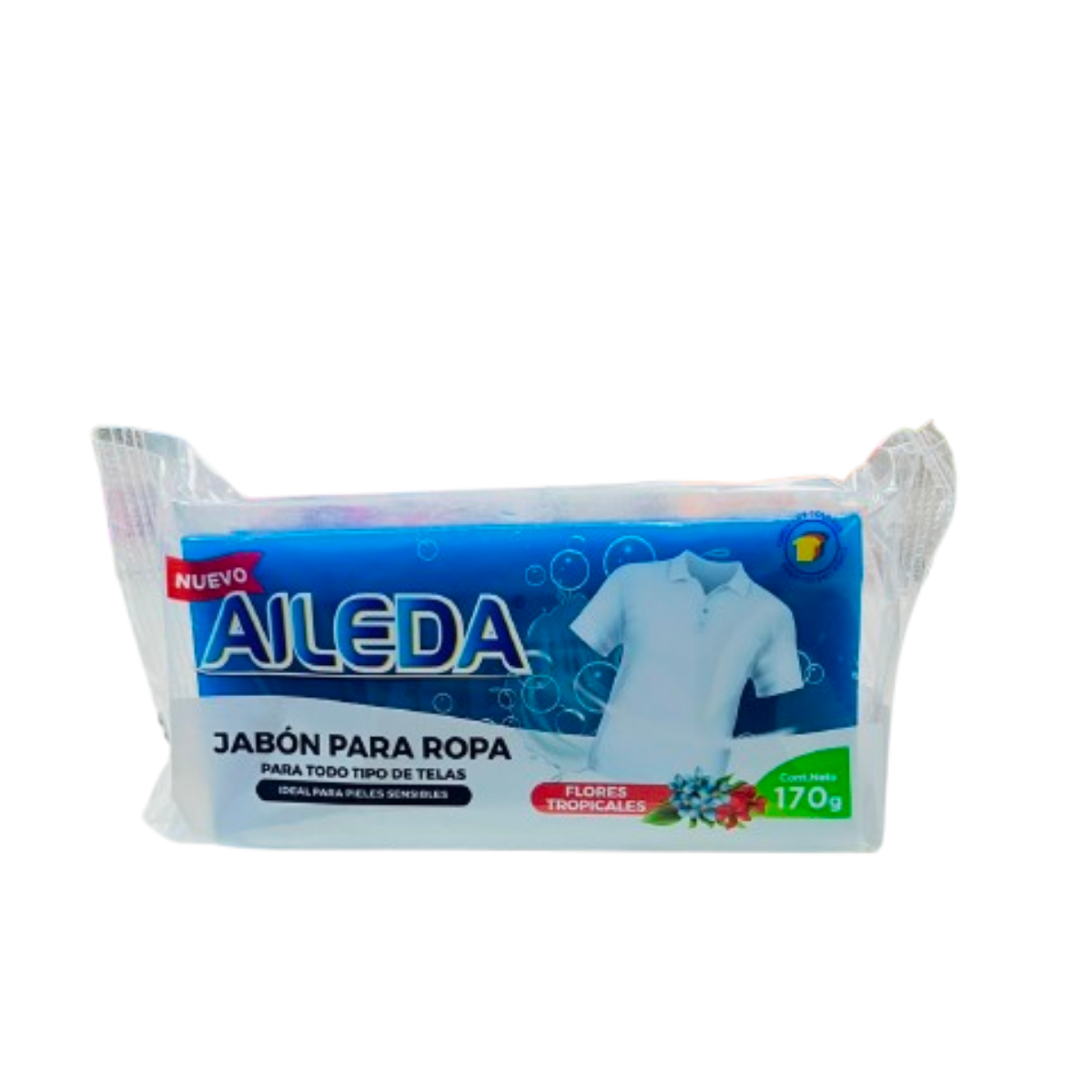 Jabon de Barra Azul Aileda 170g
