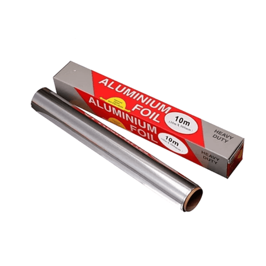 Papel aluminio Heavy Duty con caja autocorte 10 m