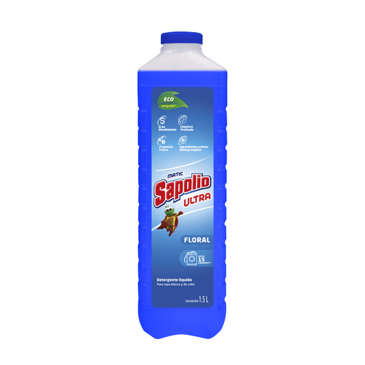 Detergente Líquido Sapolio Matic Ultra
