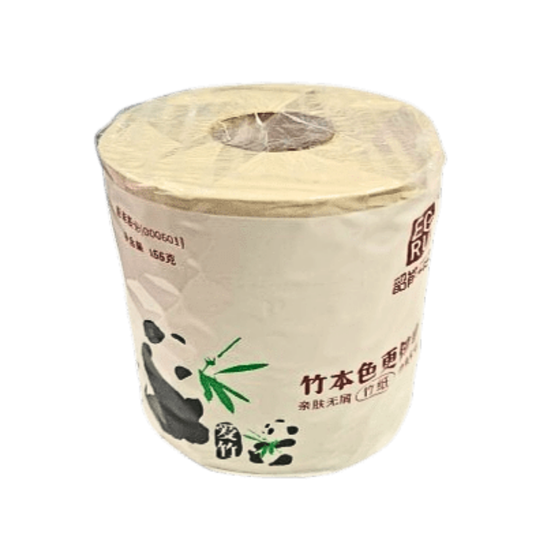 Papel higiénico ebru triple hoja 1x40m de bambu