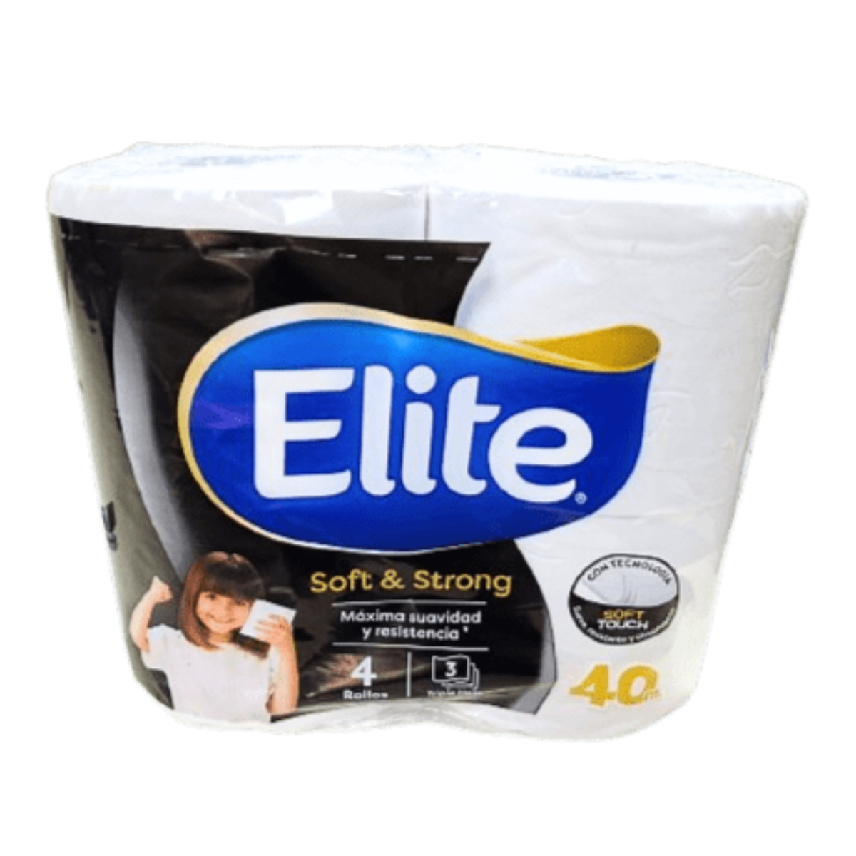 Papel Higienico Elite Triple Hoja 4x40m