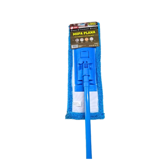 Juego de Mopa Plana Microfibra All Clean 40 cm