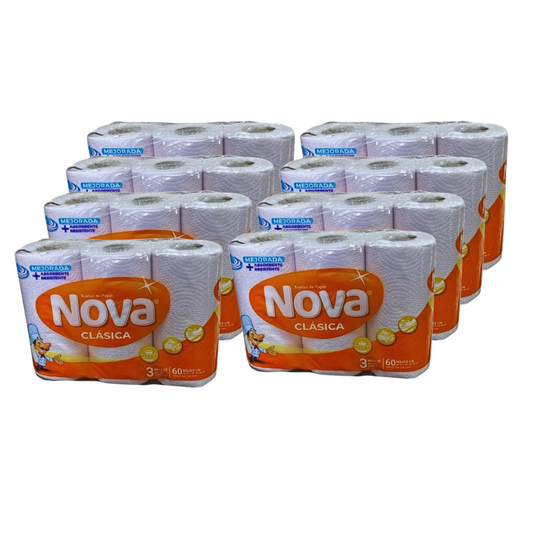 Toalla de Papel Nova Clásica 3x12m