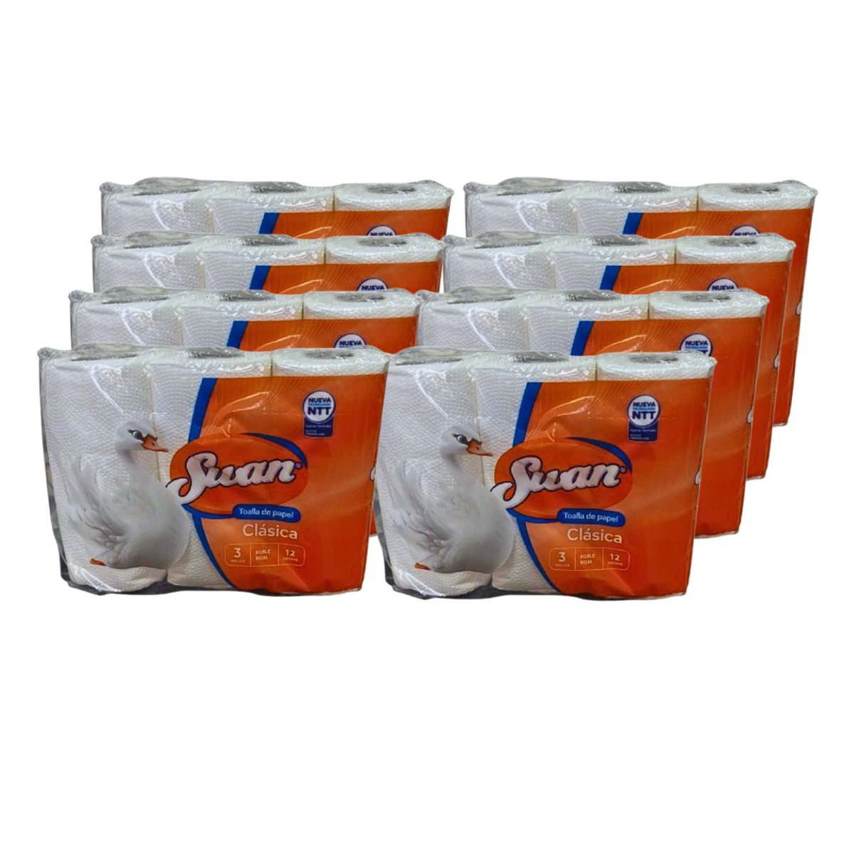 Toalla de Papel Hogar Swan 3x12 m