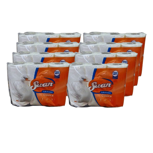 Toalla de Papel Hogar Swan 3x12 m