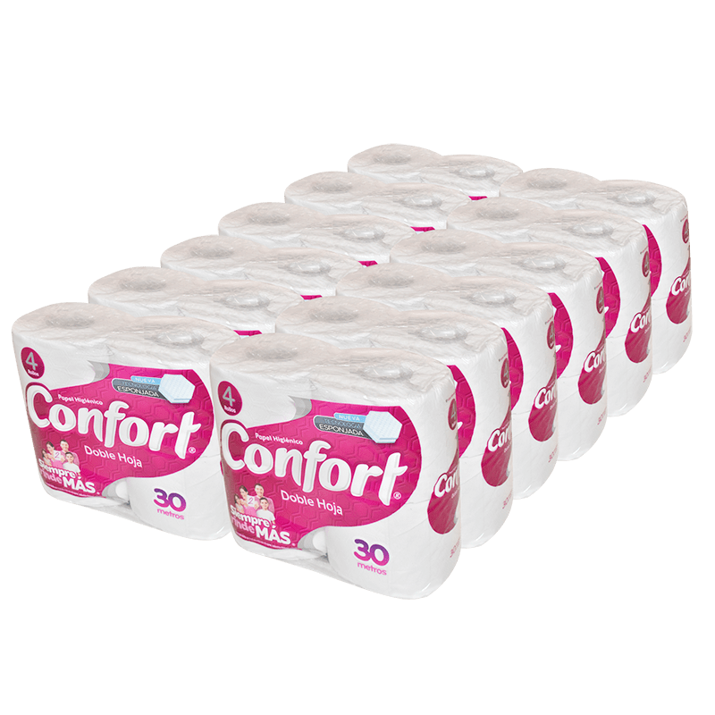 Papel Higiénico Confort Doble Hoja