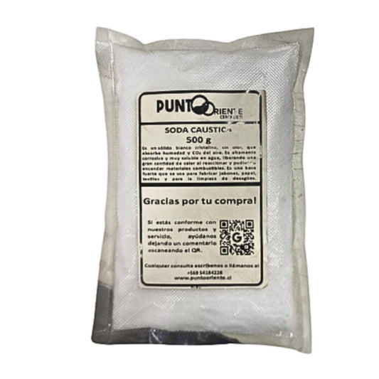 Soda Cáustica en Perlas 500 g
