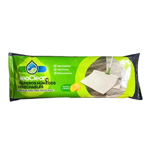 Trapero Humedo NeoClean Limon 10 un