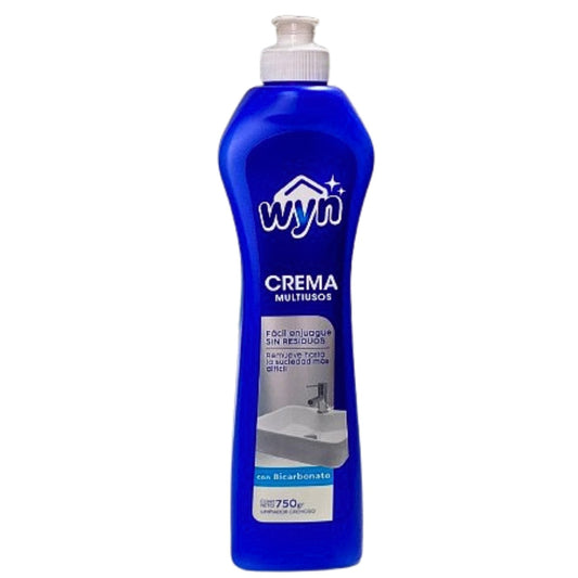 Limpiador en Crema Wyn con Bicarbonato 750 mL
