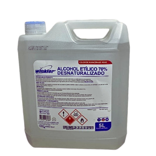 Alcohol Etílico Winkler 70%