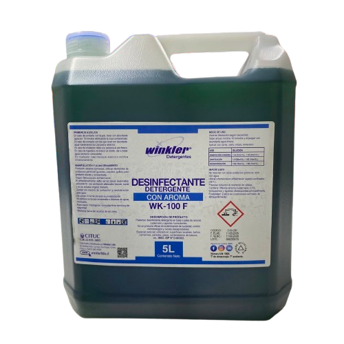 Detergente Desinfectante Winkler con aroma WK-100F