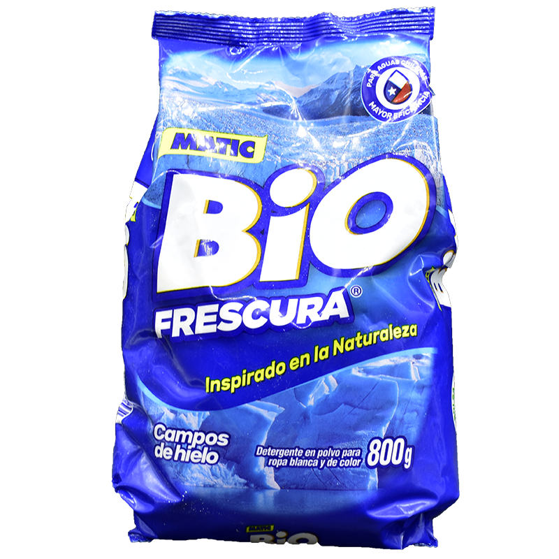 Detergente en Polvo Biofrescura 800g