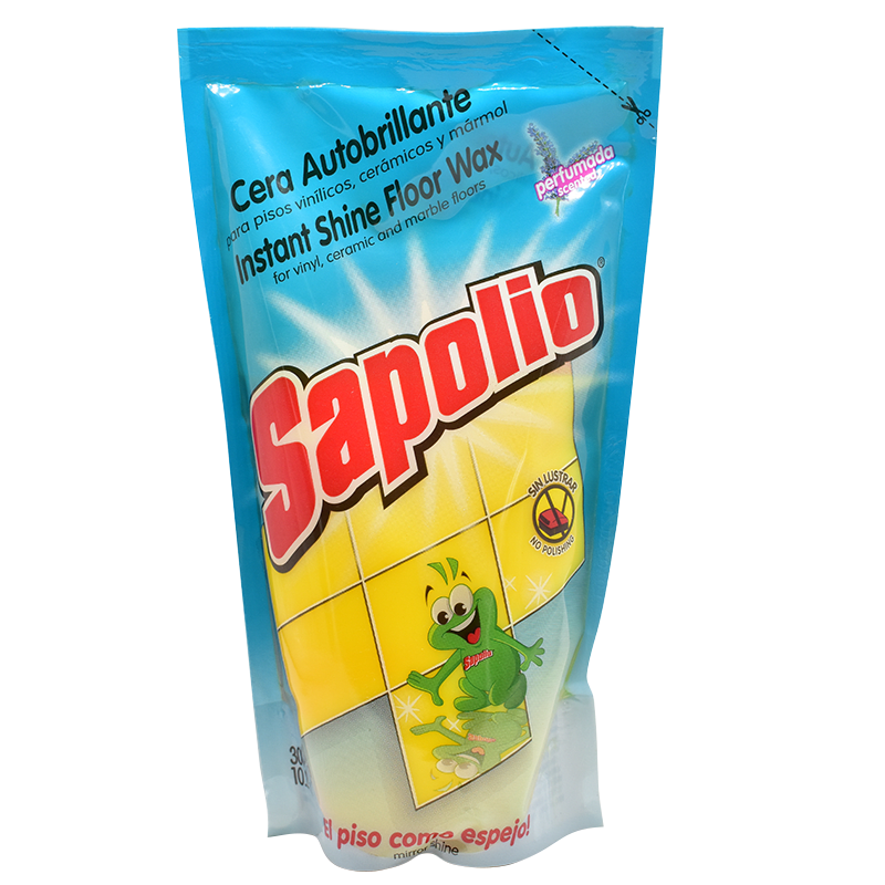 Cera Líquida Autobrillante Sapolio 300 mL