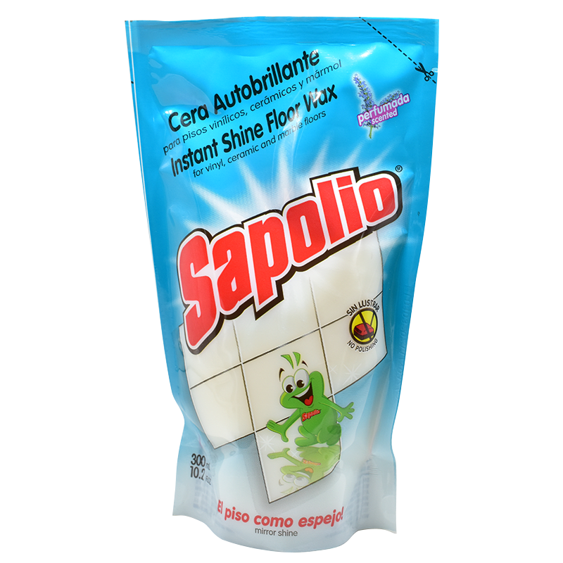 Cera Líquida Autobrillante Sapolio 300 mL