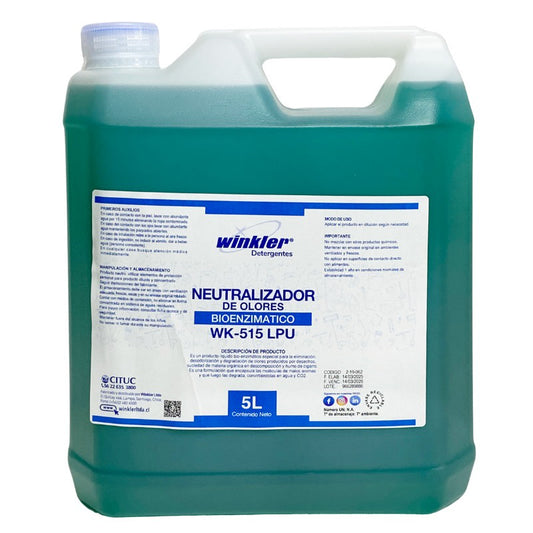 Neutralizador de Olores Winkler Bioenzimático