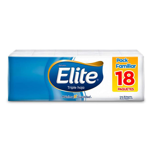 Pañuelo facial desechable Elite paquete