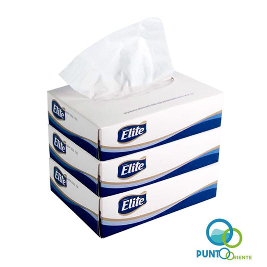 Pañuelo facial Profesional desechable Elite 21x14cm caja 50 un