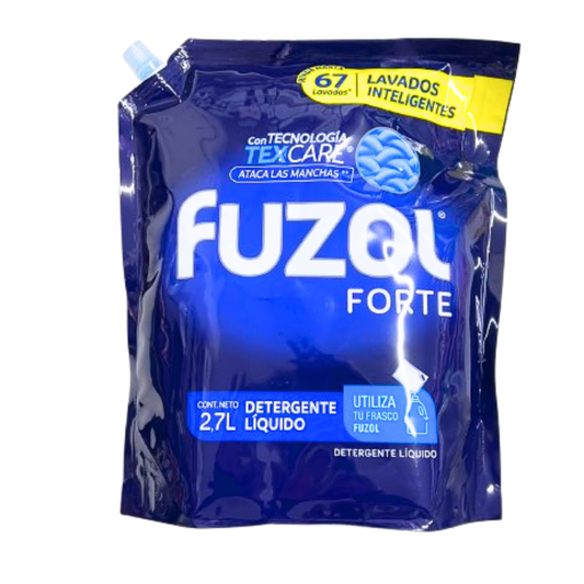 Detergente Liquido Fuzol Forte 2.7L
