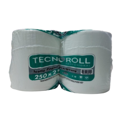 Toalla de Papel Tecnopapel Hoja Simple 2x250m