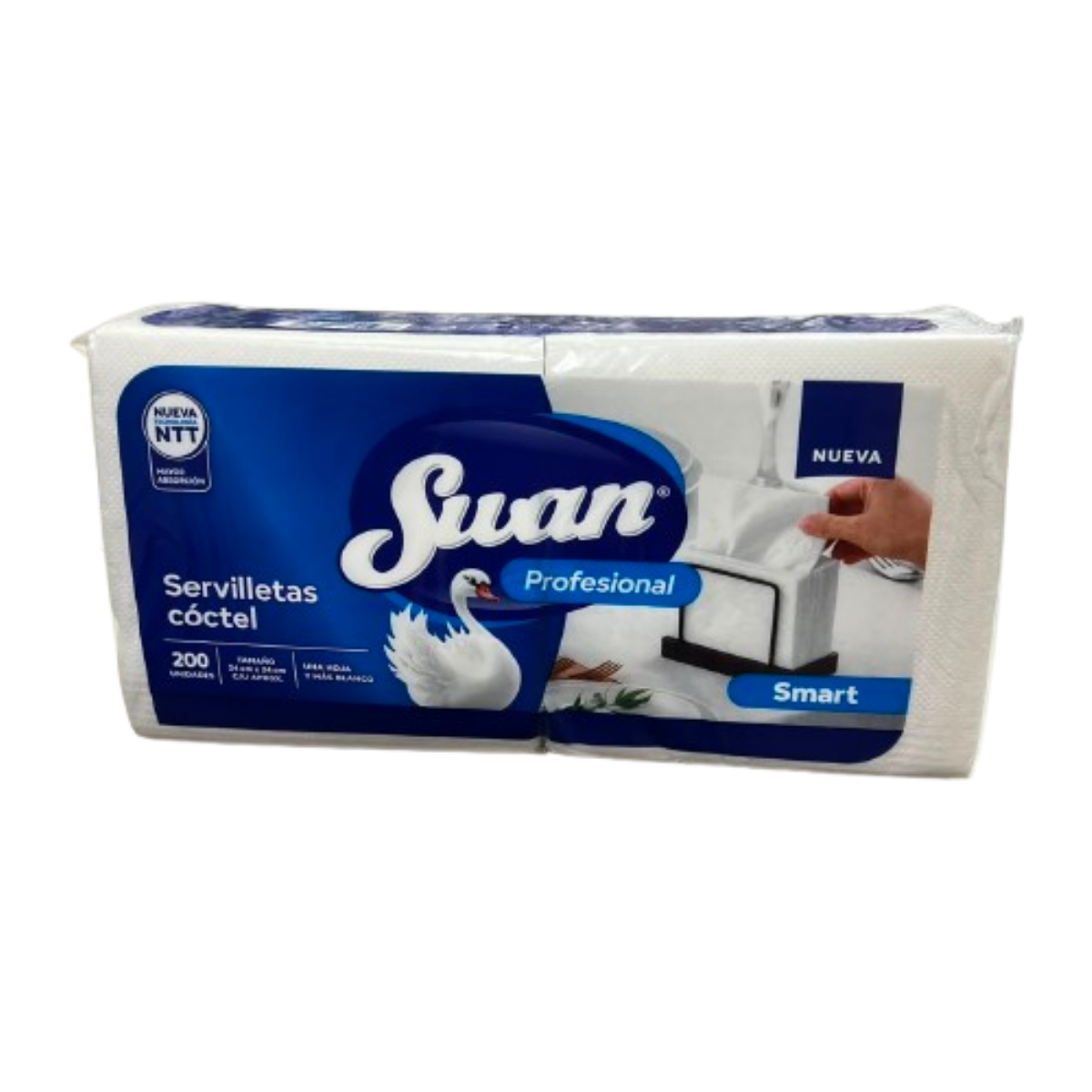 Servilleta de Cóctel Swan Profesional 24x24 cm
